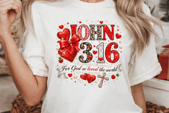 Creating Meaningful Gifts with the John 3:16 Preppy Valentine PNG