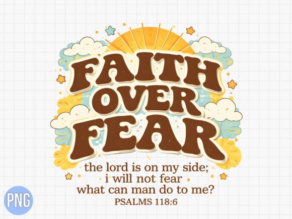 Embracing Christian Faith Over Fear: A Guide to Using Psalm 118 Digital Art in Creative Projects