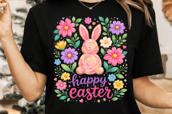 Happy Easter PNG and Boho Floral Easter PNG: A Guide to High-Quality Digital Sublimation Design