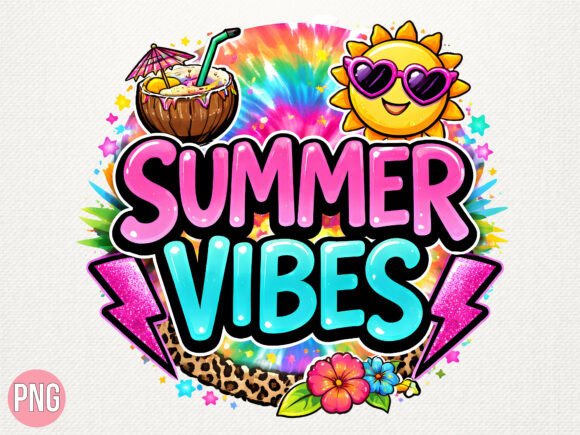 Retro Summer Vibes Coconut Sun PNG Shirt Design: A Guide to High-Quality Digital Use