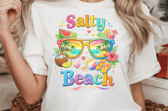 Salty Beach Summer PNG: Digital Design Guide
