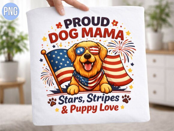 Strategic Branding with the Proud Dog Mama Golden Retriever PNG