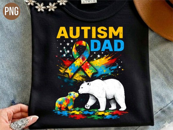 Understanding the Autism Dad Polar Bear Ribbon Design: A Guide to Digital Creativity and Awareness